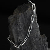 Men's Silver Urban Link loose Bracelet